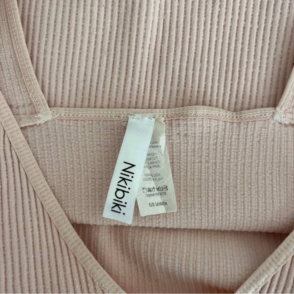 Pink Ribbed tanktop - Picture 4 of 4